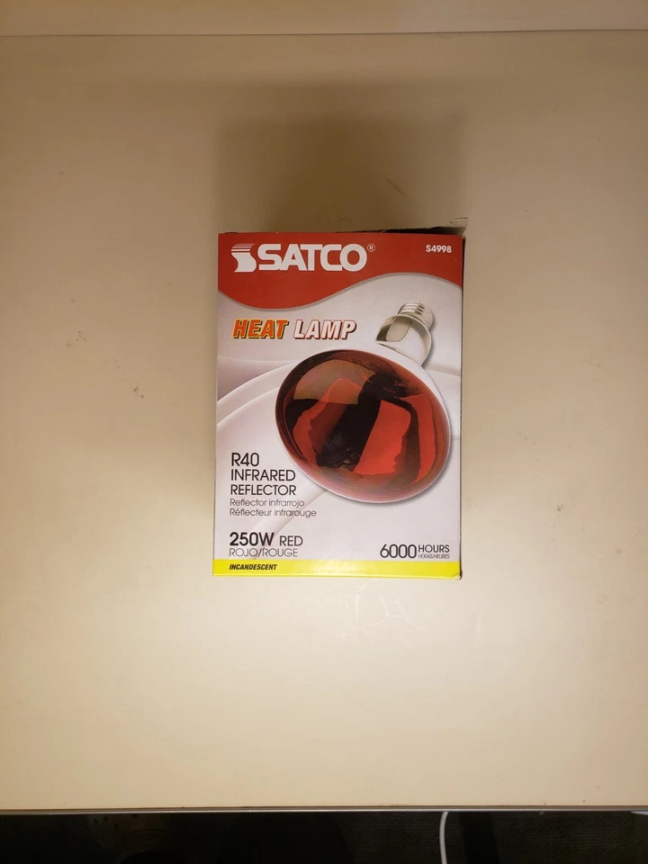 Satco Heat Lamp R 40 Infrared - Image 1 of 1