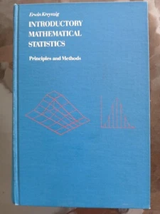 Introductory Mathematical Statistics, Principles & Methods; Kreyszig; hard cover - Bild 1 von 1