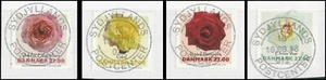 Dinamarca 2018 - Rosas - Selladas - Mi.N. 1942, 1944, 1945, 1946 - Imagen 1 de 1