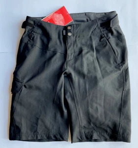 NWT The North Face Dusties Women Cycling Bicycle Bike Shorts Size Small Black - Picture 1 of 6