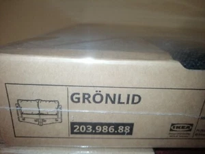 IKEA Grönlid Bezug für Eckelement Sporda dunkelgrau 203.986.88 NEU OVP Cover - Bild 1 von 4
