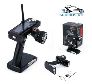 Flysky GT3B LCD 3 Chanel Remote Control Transmitter + Receiver for RC Car Trucks - Picture 1 of 8