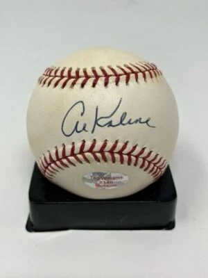 Al Kaline Autographed Signed Detroit Tigers ROML Baseball JSA COA - Image 1 of 2