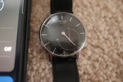 [USADO] Reloj inteligente suizo Withings Activité Sapphire con seguimiento de actividad negro Foto 1 de 4