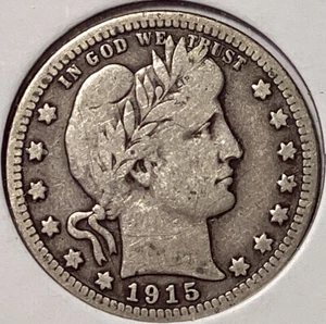 1915 Barber Quarter - Picture 1 of 2