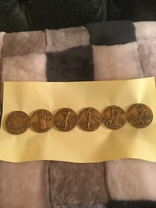 MEDALLAS MEDALLLIC ART CO.N.Y.BRONCE DOCE TRIBUS DE ISRAEL 44mm. - Imagen 1 de 8