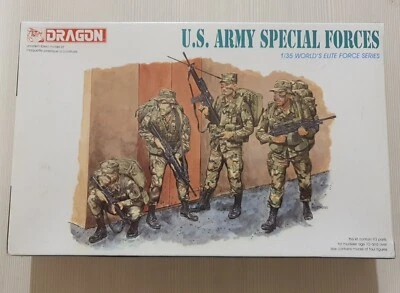 1/35 DRAGON 3024 U.S. ARMI SPECIAL DIORAMA CELOPHAN RARO NO ITALERI NO HASEGAWA  - Immagine 1 di 3