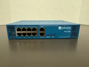 Palo Alto Next-Gen Firewall PoE Firewall+ Managed Switch PA-220 32633AM - Picture 1 of 6