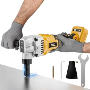 Cordless Metal Nibbler for DeWalt 20V Battery (No Battery), 18-Gauge Electric Ni - Picture 1 of 7