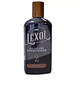Acondicionador profundo de cuero LEXOL PARA interiores de automóviles, bolsos, equipaje 8 oz / 256 ml - Imagen 1 de 5
