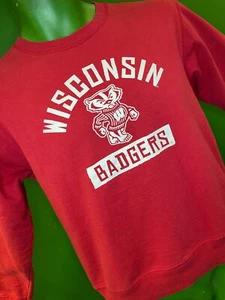 NCAA Wisconsin Badgers Sudadera Roja Juvenil Mediana 10-12 - Imagen 1 de 5