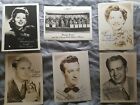 Chesterfield Music Makers 6 Vtg Pictures, All Autographed