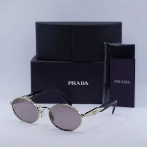 PRADA PR65ZS ZVN20I Pale Gold/Light Purple Brown 55-20-140 Sunglasses New Aut... - Picture 1 of 6