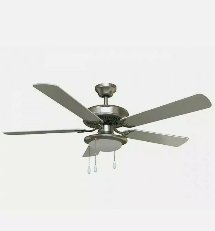 Ventilatore da soffitto 132cm 5 pale con luce, 65W, 3 velocità - Immagine 1 di 1