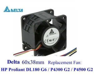 1x Replacement Fan for HP DL180 G6 / P4300 G2 / P4500 G2 FAN Assembly 519199-00 - Bild 1 von 2