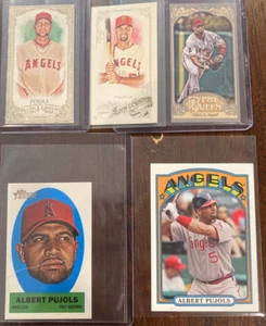 ALBERT PUJOLS Mini Lot (5) Gypsy Queen Straight Cut Ginter Gold Heritage 1972 - Bild 1 von 1