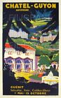 Chatel Guyon Thermes Rvrx - Poster Hq 40X60cm D'une Affiche Vintage