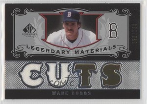 2007 SP Legendary Cuts Materials Double Material /125 Wade Boggs #LM-WB1 HOF