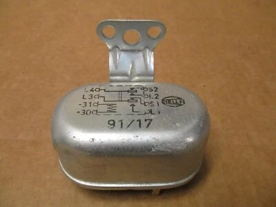 Relé Interruptor Luz Advertencia Peligro Hella Original 91/17 6v ¡NUEVO EN STOCK! Foto 1 de 4
