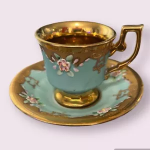 Original Arnart Creation Japan Royal Vienna 7665 Tea Cup & Saucer - Picture 1 of 10