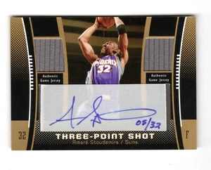AMARE STOUDEMIRE NBA 2004-05 SWEET SHOT THREE POINT SHOT AUTO JERSEY #/32 (SUNS - Bild 1 von 2