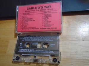 RARE PROMO Carlito's Way CASSETTE TAPE soundtrack BRIAN DE PALMA Billy Preston ! - Picture 1 of 2