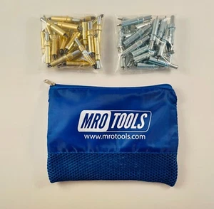 25 3/16 & 25 3/32 Zephyr Kwik-Lok Cleco Fasteners w/ Bag (KZ3S50-5) - Picture 1 of 5