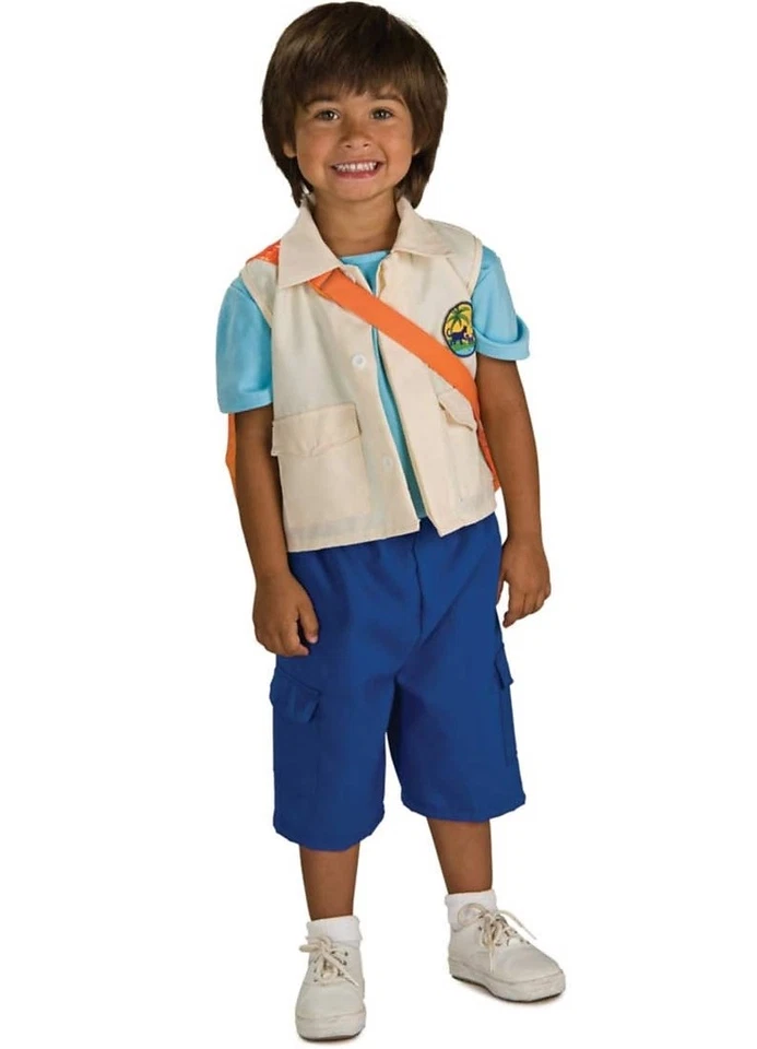 Мальчики ребенка Nickelodeon Nick Jr. Go Diego Go Deluxe Diego путешественник костюм - Изображение 1 из 1