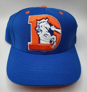 Mitchell & Ness NFL DENVER BRONCOS Throwback Hat Cap Fitted 7 1/8 BIG LOGO RARE - Picture 1 of 6