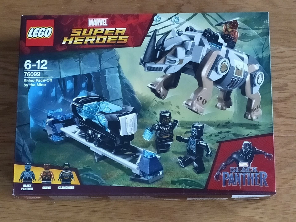 LEGO MARVEL SUPER HEROES 76099 RHINO FACE-OFF BY THE MINE NEUF ET SCELLE - Photo 1/4