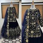 Pakistani Bridal Designer Velvet Lengha Choli Wedding Party Sabyasachi Stitched