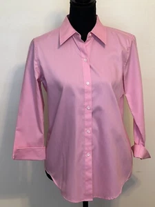 Liz Claiborne Lizwear Pink Blouse Top Size S - Picture 1 of 14