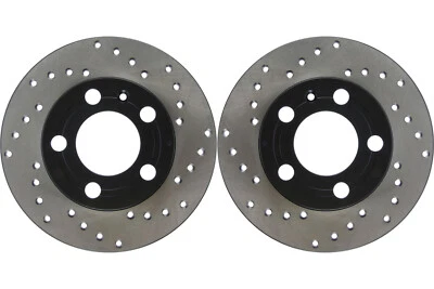 Par de rotores de freno de disco Stoptech trasero para Seat Toledo 2001-2018 (46520) Foto 1 de 4