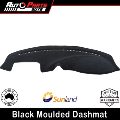 Fits Ford Fairmont BA BF 2003 2004 2005 2006 2007 With Clock Black Dashmat* - image 1 of 2