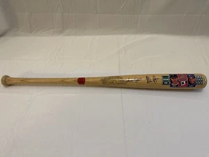 HOF Greats Nolan Ryan & Sandy Koufax Autographed Baseball Bat - Picture 1 of 12