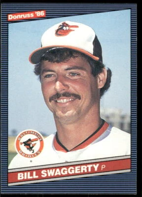 1986 Donruss #594 Bill Swaggerty - Image 1 of 2