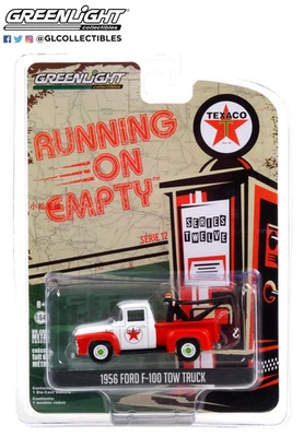GreenLight 1:64 1956 Texaco Filling Ford Texaco Gas Station Rescue Trailercar  - Image 1 of 2