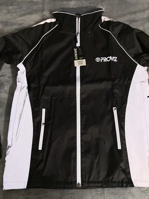Chaqueta Proviz Nightrider Impermeable Cremallera Zull Para Hombre Talla L Negra Reflectante Nueva Con Etiquetas Foto 1 de 4