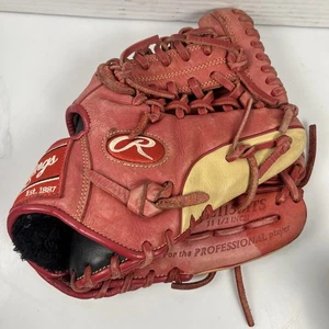Guante de béisbol rojo Rawlings Gold Glove Elite 11,5 GGE115MTS lanzamiento para diestros - Imagen 1 de 6