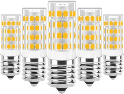(5Pack) E17 LED Bulb Dimmable,E17 Intermediate Base,T7 4W 40W Incandescent Equiv - Image 1 of 4
