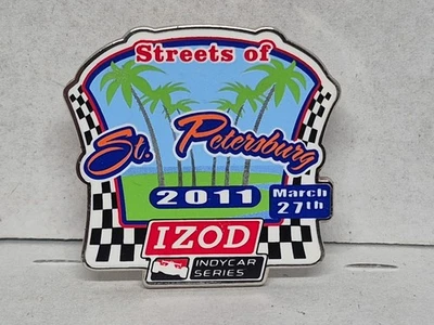 2011 Streets Of St. Petersburg IZOD Indy Car Series Pin - Image 1 of 3