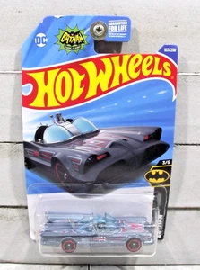 Hot Wheels Light Blue DC  Classic TV Series Batmobile - Picture 1 of 6