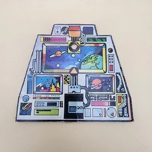 Masters of the Universe MOTU (1982) Castle Grayskull COMPUTER CARDBOARD CUTOUT - Picture 1 of 4