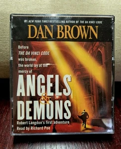Angels & Demons by Dan Brown Audiobook 6 CD Set - Picture 1 of 6