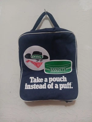 NUEVO Bolso de Mano Promocional Vintage Skoal Bandit Tobacco New York Yankees Foto 1 de 4