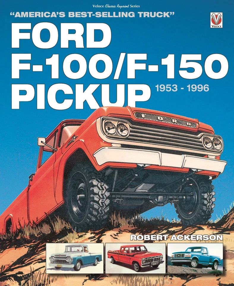 Ford F100 F150 camioneta 1953 a 1996 modelos opciones especificaciones libro de anuncios F-100 F-150 Foto 1 de 1