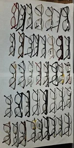 40 Designer Eyeglass Frames Metal And Plastic‐ Clear Vision, OP, Hudson And More - Imagen 1 de 17