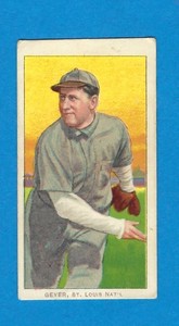 T206 Rube Geyer St. Louis Piedmont