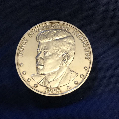 1960-1985 John F Kennedy 25th Anniversary Double Eagle Commemorative Coin Cover