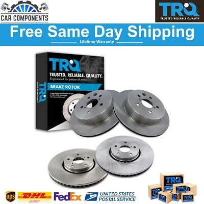 Juego de rotor de freno TRQ para Lexus GS350 GS450h GS460 2006-2013 Foto 1 de 4